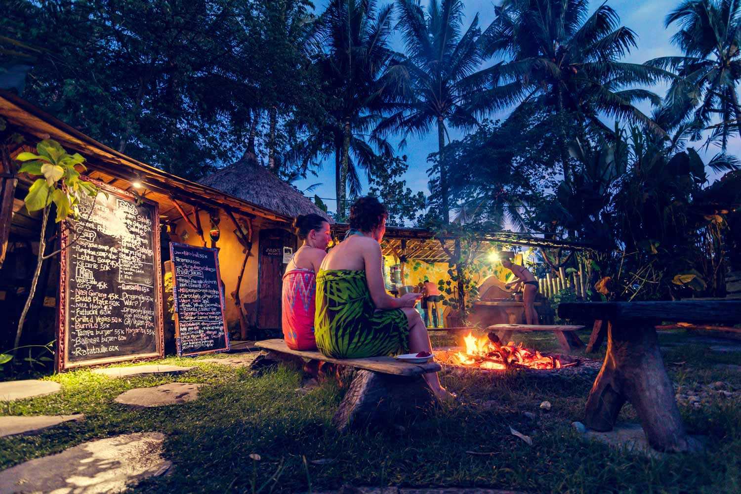 Bali sauna avond Ubud