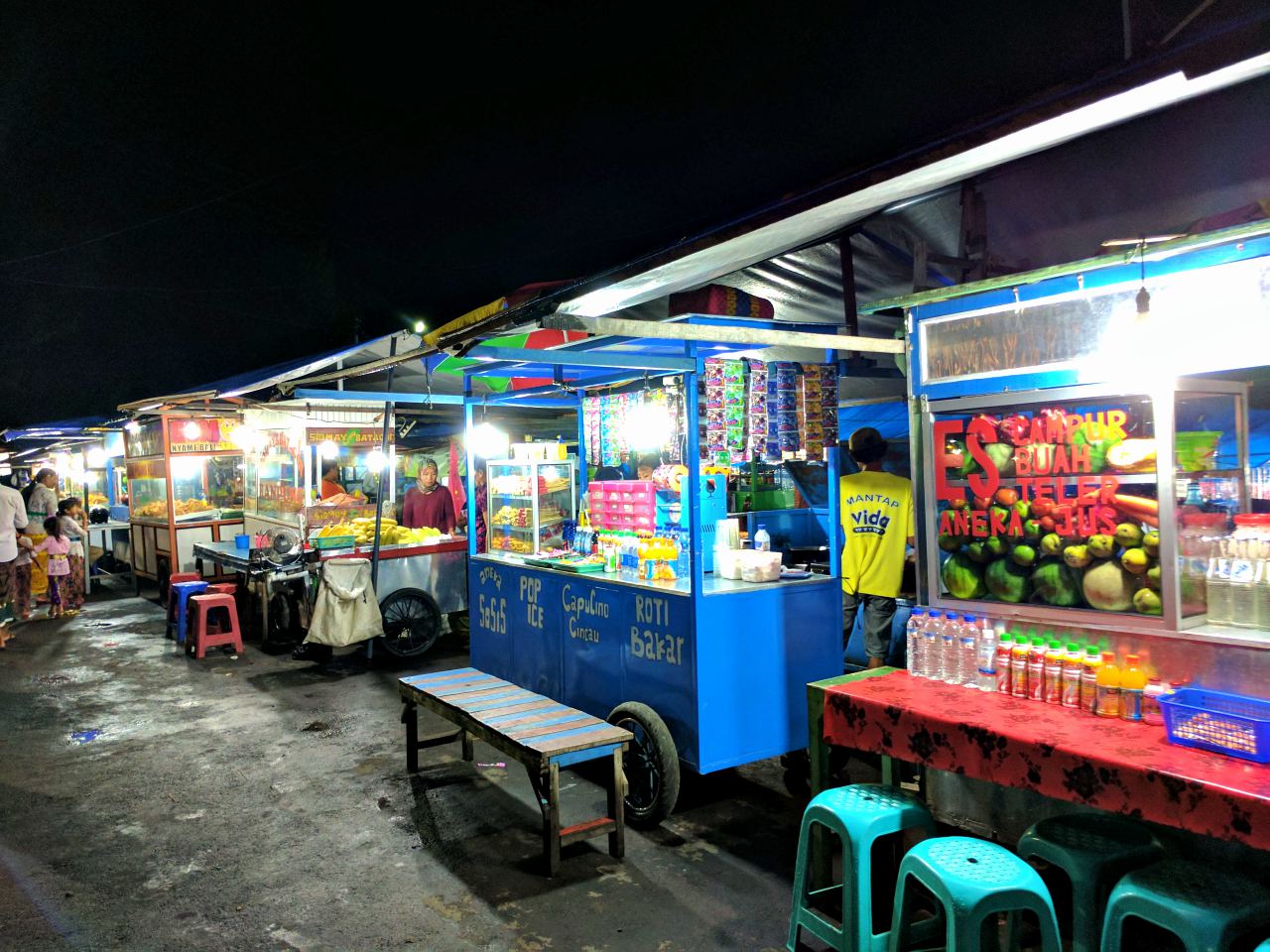 Night market Ubud Bali