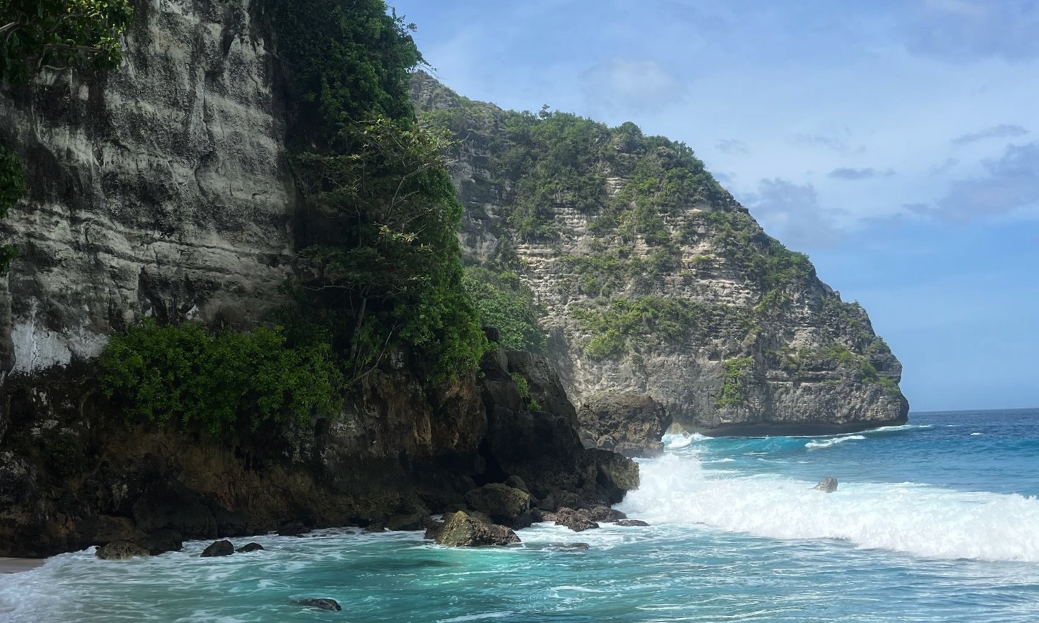 kliffen Uluwatu uitzicht oceaan Bali