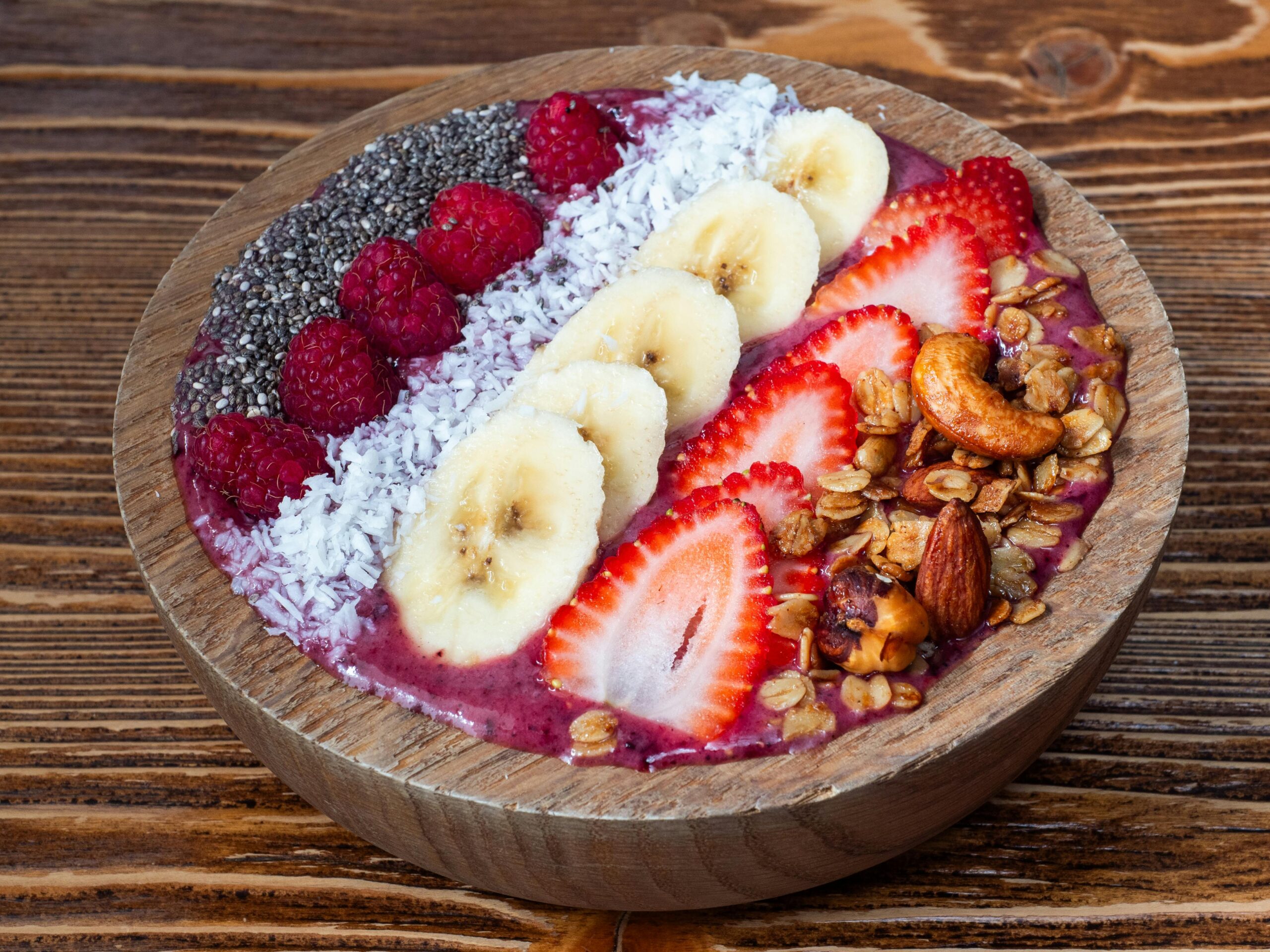 Bali cafe smoothie bowl
